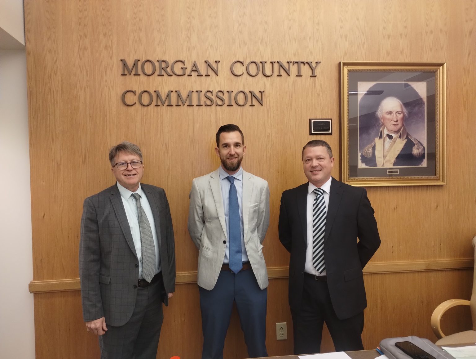 Forney named commission president for 2023 - Morgan Messenger