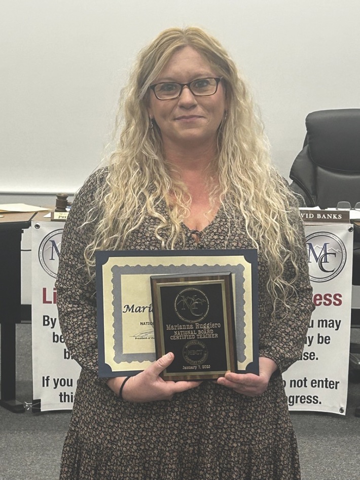 Mary Ruggiero County teachers Elmore & Ruggiero earn National Board Certification ...