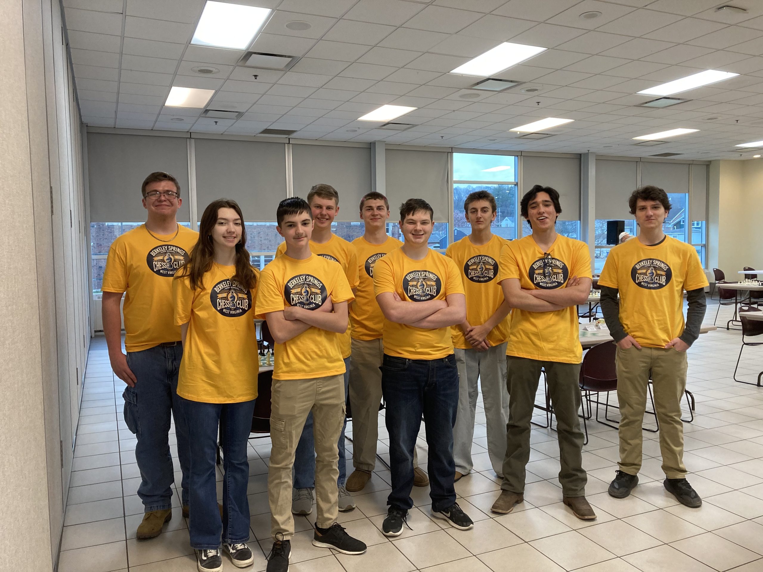 Berkeley Springs High School captures second place in the State Chess Championship