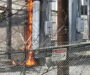 Transformer fire that cut downtown power due to regulator