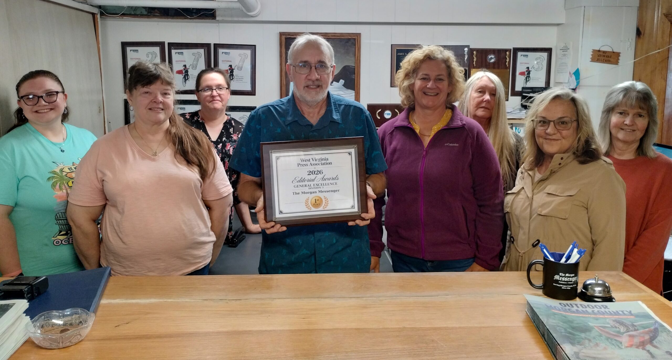 Messenger staff wins top General Excellence award from West Virginia Press Association